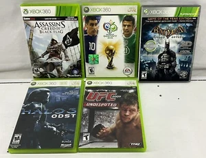 xbox 360 games bundle - Halo, Assassin’s Creed, UFC - Picture 1 of 3