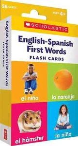 Flash Cards: English-Spanish First Words Free & Fast Shipping - Imagen 1 de 1