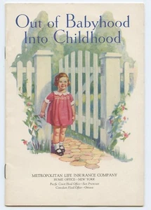 Out of Babyhood Into Childhood Met Life Pamphlet - Picture 1 of 6