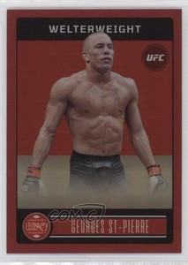 2023 Chronicles UFC Legacy Premium Edition Red Prizm /199 Georges St-Pierre #342