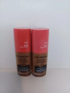 COVERGIRL Outlast Extreme Wear 3-in-1 Foundation 872 Warm Tawny 1oz EA 2 Stück - Bild 1 von 2