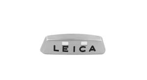 Leica R6.2 chrome top name plate 100% original genuine Germany part ricambio - Imagen 1 de 4
