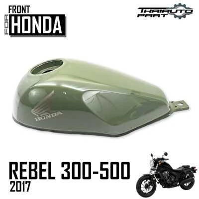 Tanque combustible gas aceite tanque verde para Honda Rebel CMX 300 500 2017-2023 Foto 1 de 4