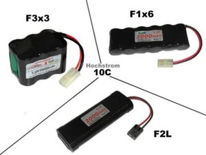 Hochstrom RC Akku XCell SCR 7.2V2000 mAh /mehrere Optionen... - Bild 1 von 5