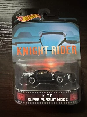 Hot Wheels 2013 Retro Entertainment Knight Rider K.I.T.T. MODO SUPER PERSECUCIÓN Foto 1 de 2