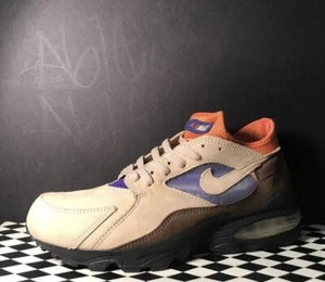Nike Air Max 93 Mowabb UK 7 1993 marrone arancione viola 1 95 97 98 - Foto 1 di 8