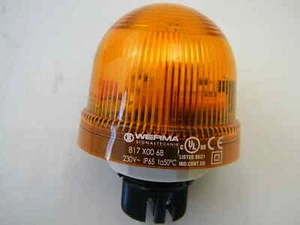 LAMPE 230V GELB 817.300.68 IP65 - Bild 1 von 1