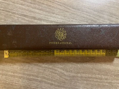 IWC vintage watch box 1950s - Image 1 of 4