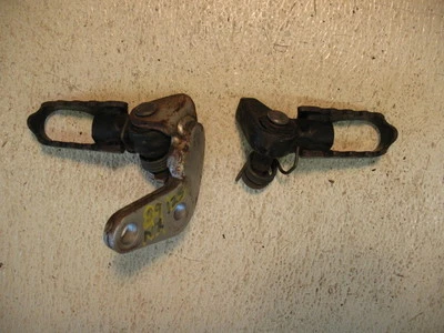 Honda NX 125 NX125 1989 estriberas de conductor clavijas **rectas** buenos resortes + pasadores Foto 1 de 4