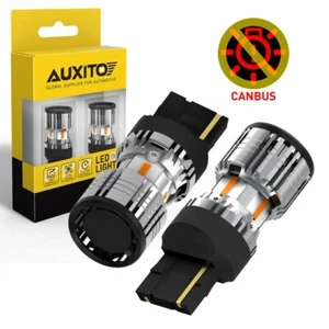 7440 Amber LED Turn Signal Bulb With Built in Resistor CANBUS Error Free - Picture 1 of 6