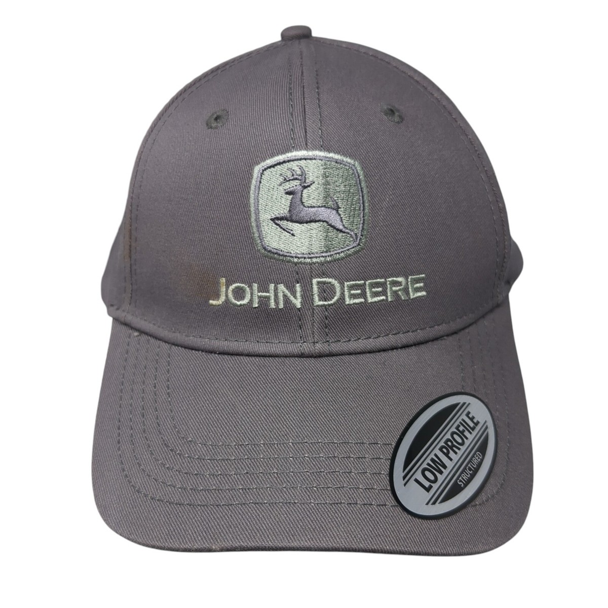 John Deere Gray Adjustable Hats for Men for sale | eBay