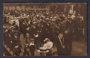 Wales Monmouthshire BRYNMAWR? Pfingsten um 1917? RPPC Lokalfotograf Taylor - Bild 1 von 2