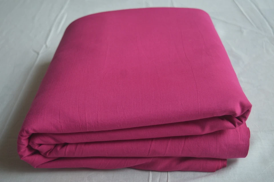 15 Yard Pink Solid Plain New Fabric 100%Cotton NO TARRIF CHARGES 100%✅ ZK_78 - Image 1 of 4