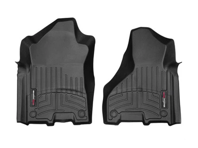 WeatherTech FloorLiner for 2019-2025 Dodge Ram Truck 2500/3500 - 1st Row, Black - Imagem 1 de 4