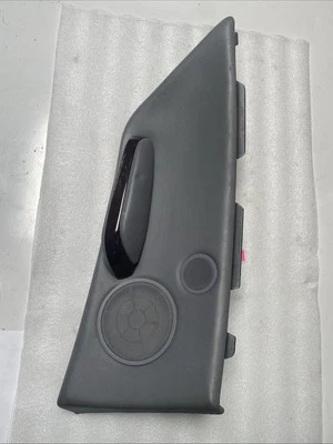 BMW E46 325ci 2001-2006 interior trasero izquierdo panel de moldura de puerta de cuero OEM Foto 1 de 4