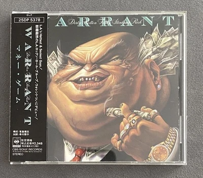 Warrant – Dirty Rotten Filthy Stinking Rich, CD, CBS/Sony–25DP 5378, JAPAN 1989 - Bild 1 von 3