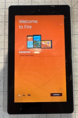 Amazon Fire 7 (7th Gen.) - 7 in. - Black - 16GB - WiFi - Tablet - functional - Image 1 of 4