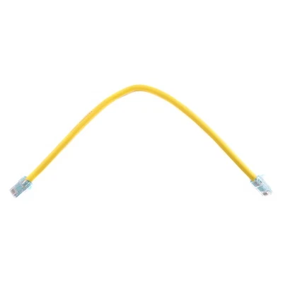 COMMSCOPE CPCSSX2-09F001 360GS CAT6A MODULAR PATCH CABLE, YELLOW, U/UTP, 1-FEET - Image 1 of 2