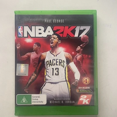 NBA 2K17 Microsoft XBOX ONE Game Complete Tested G-Rated AUS Seller *MINT* - Image 1 of 3