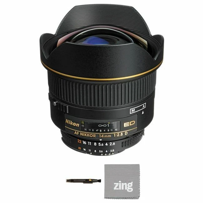Nikon AF Nikkor 14mm f/2.8D ED Autofocus Lens Package - Image 1 of 1