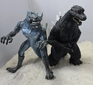 1998 Living Godzilla Toy 11" Trendmasters Sound & Moves Zilla Robot w/2007 Toho - Picture 1 of 15