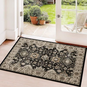 Washable Runner Rug 2x3 Entryway Rug Door Mat Non Slip Runner Rugs with Rubbe... - Bild 1 von 6