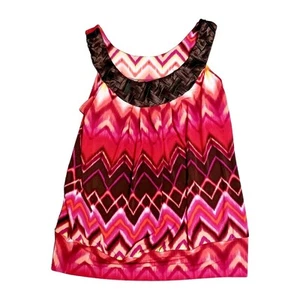 Heart Soul Women's Summer Colorful Top Size 1x - Picture 1 of 2