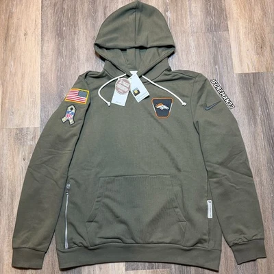 Auténtica sudadera con capucha Nike Denver Broncos Salute to Service edición estándar 2025 Foto 1 de 4