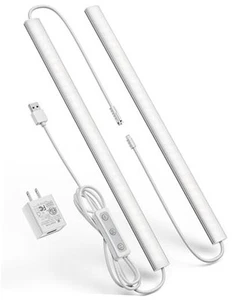 Plug-in Under Cabinet Lighting, Dimmable Counter Lights for 2 pack Cool White - Picture 1 of 8