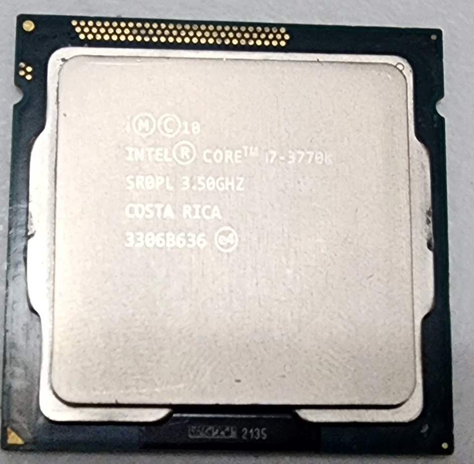 NOT WORKING Intel Core I7-3770K SR0PL - Image 1 of 1