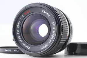 【N MINT+++】 Concave "A" Canon FD 35mm f/2 S.S.C. Wide Angle MF Lens  from JAPAN - Picture 1 of 8