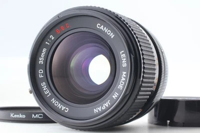 【N MINT+++】 Concave "A" Canon FD 35mm f/2 S.S.C. Wide Angle MF Lens  from JAPAN - Image 1 of 4