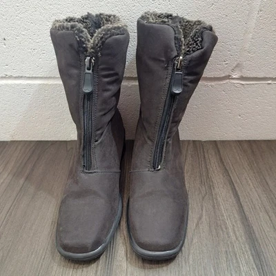 Calentadores de Puntera Invierno Botas de Nieve Marrón Oscuro Botas de Nieve Aisladas Para Mujer Talla 6N Foto 1 de 4