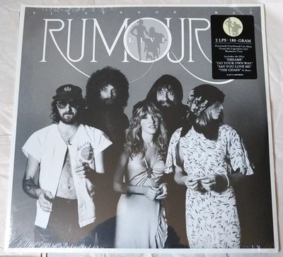 NEW Fleetwood Mac 2x Lp 1977 Rumours Live 180g Vinyl stevie nicks christie mcvie Foto 1 de 4