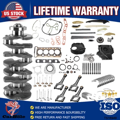 Kit de revisión de reconstrucción de motor EA888 Gen2 58 mm para Audi A5 A6 A8L Q3 Q5 TT VW 2.0T Foto 1 de 4