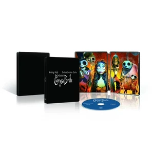 Tim Burton's Corpse Bride Limited Edition Steelbook 4K Ultra HD Digital - Picture 1 of 4