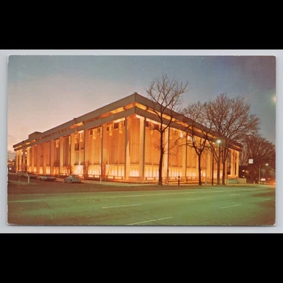Vintage Atlanta Memorial Arts Center Postcard 1969 Unposted Scenic Collectible - Image 1 of 4