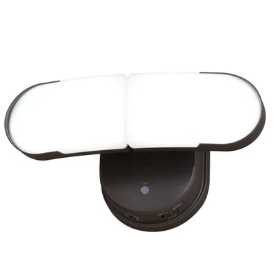 Vaxcel Lighting T0627 Lambda 10"W LED Outdoor Flood Light - Bronze - Image 1 of 4