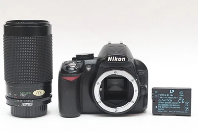 Cámara digital Nikon D3100 14,2 MP SLR negra, con lente, batería funciona ¡Leer descripción! Foto 1 de 4