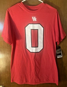 NWT UH University of Houston Cougars - Colosseum Men’s Small T-Shirt #0 Sasser - Picture 1 of 5