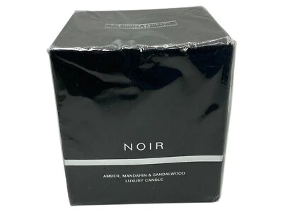 黑色琥珀普通话和檀香木豪华蜡烛 9.8 盎司 The White Company 伦敦 — 第 1/4 张图片