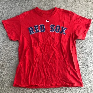 Boston Red Sox Price #24 Shirt Men's Medium Red Short Sleeve Crew Neck MLB Logo - Picture 1 of 18
