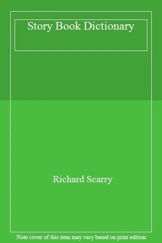 Story Book Dictionary By Richard Scarry. 9780601071791 - Image 1 of 1