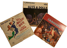 3 record bundle- "Carousel", "The Music Man" & "Guys & Dolls". All in good cond