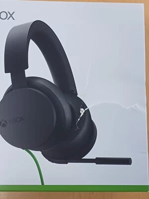 Microsoft Xbox Stereo Headset Gaming-Headset - Schwarz Grün Black Green Play OVP - Bild 1 von 3