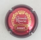 capsule champagne GOSSET n°31 rouge et or