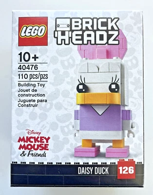 LEGO Brickheadz 40476 Disney Daisy Duck Set Retired Sealed NIB - Image 1 of 4