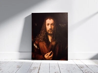 ALBRECHT DURER SELF PORTRAIT 1500 FINE CANVAS GICLEE PRINT - Image 1 of 4