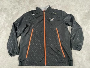 Philadelphia Flyers Jacket Reebok Mens XL Center Ice Collection Kinetic Fit NHL - Picture 1 of 13