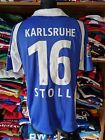 #16 Stoll Karlsruher SC 2007/2008 Trikot Gr. M/L Shirt Jersey (u793)
